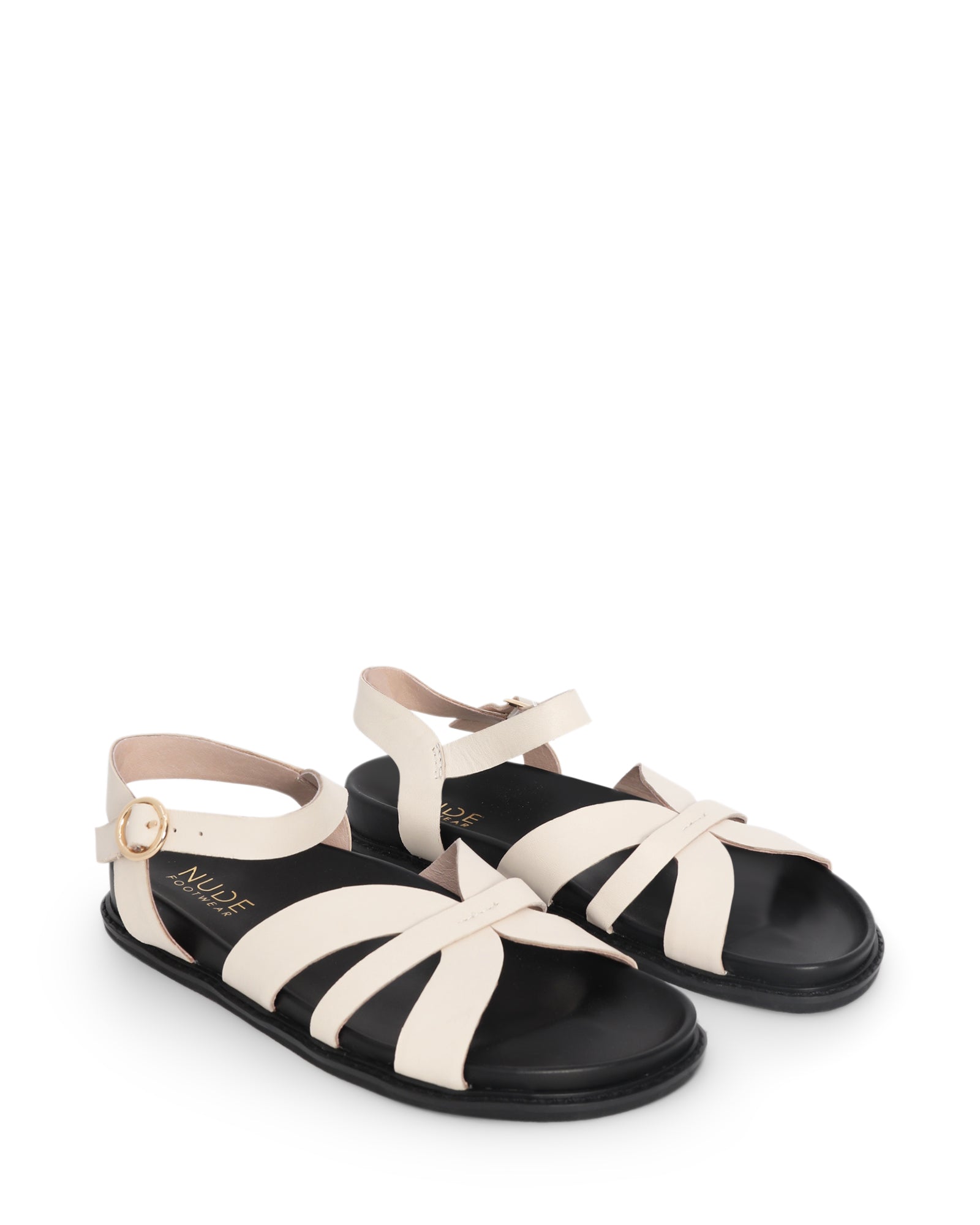 Talia Cream 1cm Sandal