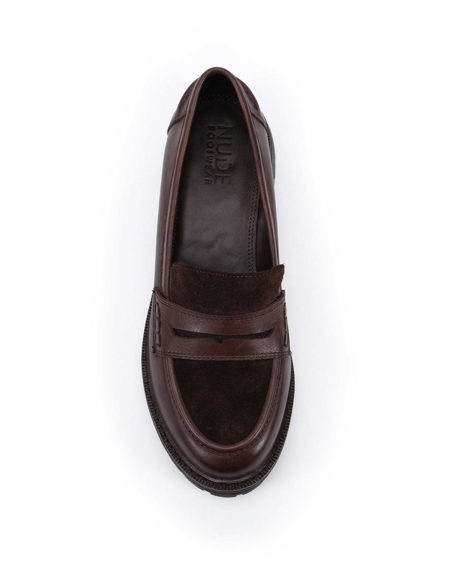 Quinnie Chocolate Suede