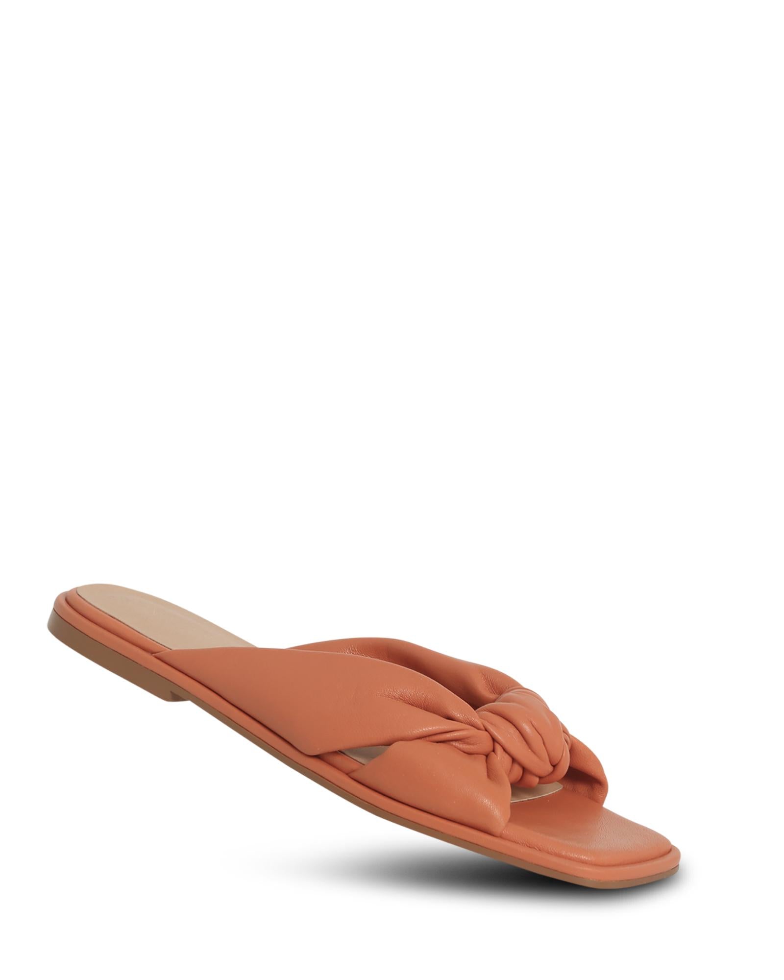 Elodie Burnt Orange 1cm Sandal