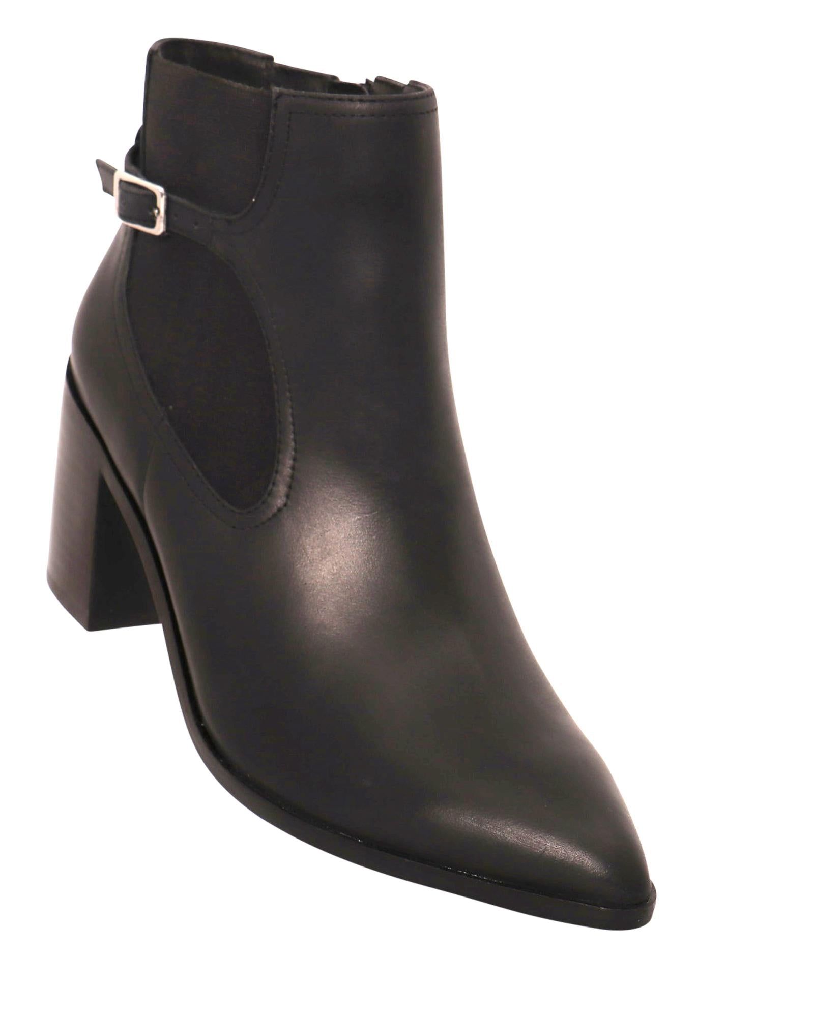 Klara Black 8cm Ankle Boot