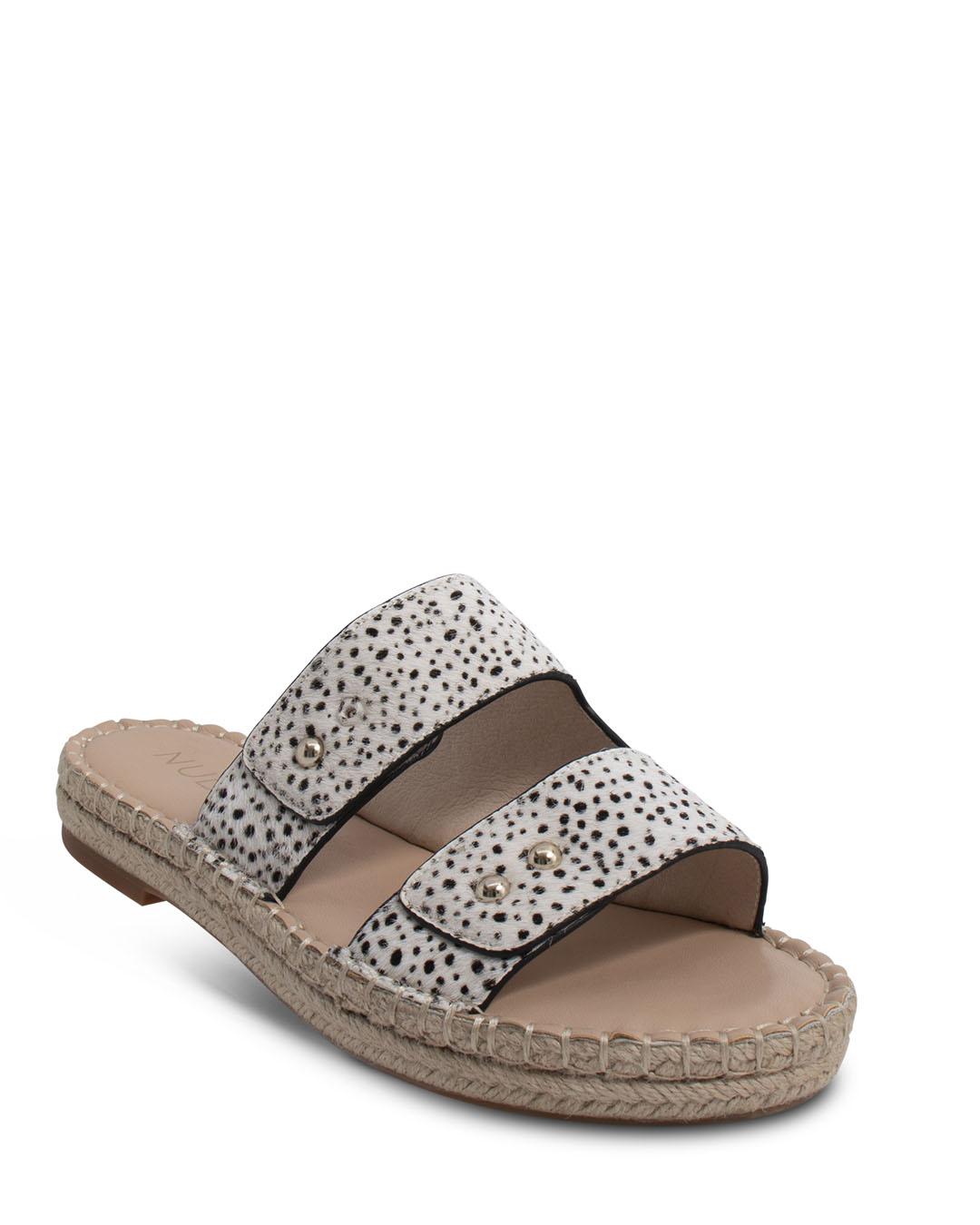 Nadia Black Spot Pony 2cm Flatform