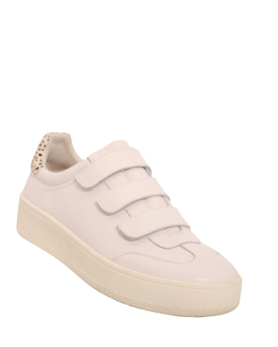 Emma White Pony Sneaker