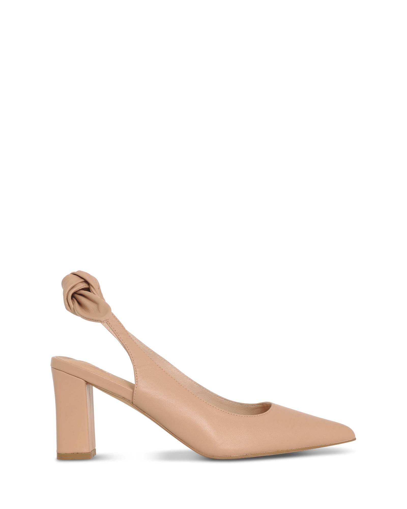 Piper Nude 8cm Heel Slingback Pump with Point Toe